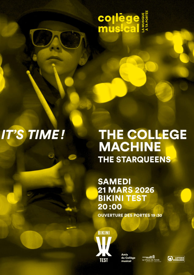 College musical concert bikini test Samedi 21 mars 2026 20 heures The College Machine The Starqueens Elèves